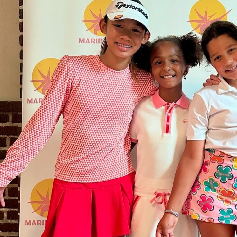 MARIE BIRDIE "Amore" Lightweight Golf Top - Rose Pink - NEW WITH TAGS!